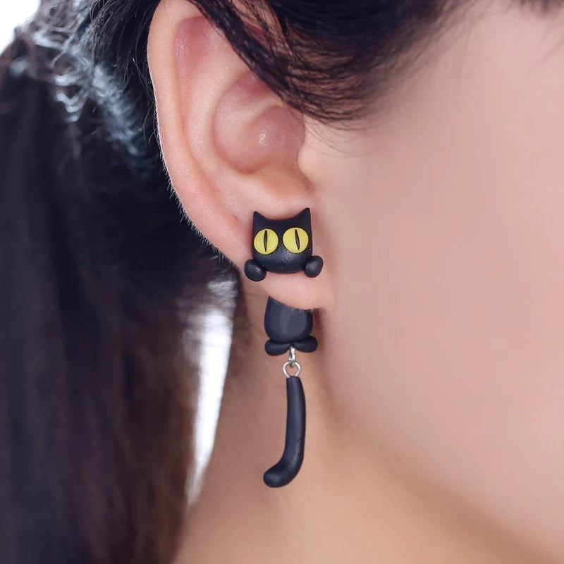 Cute cat earrings