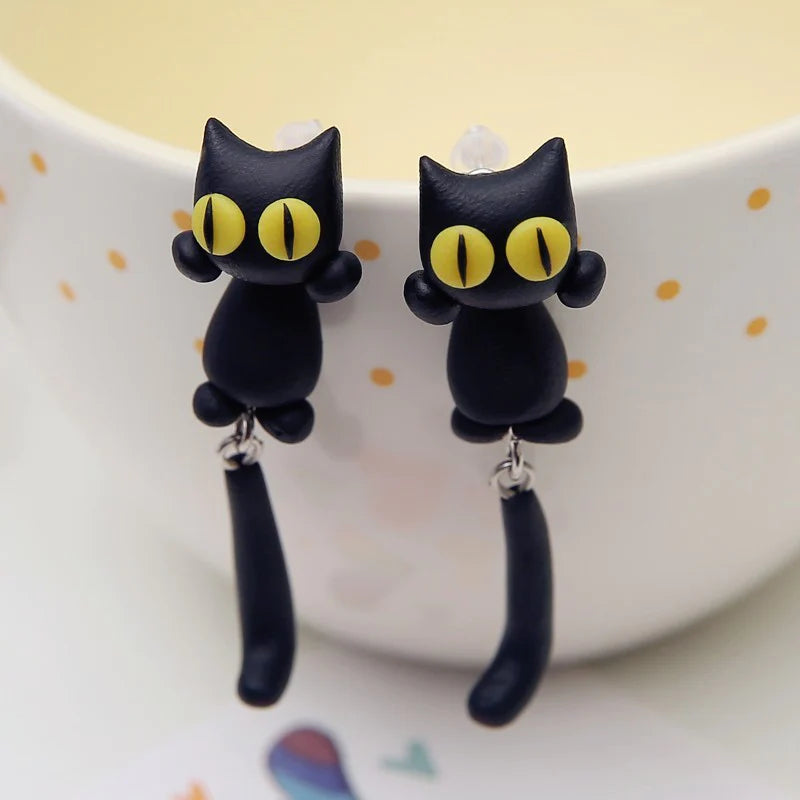 Cute cat earrings