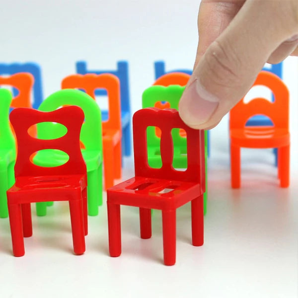 18 Pcs Chair Stacking Game For Kids