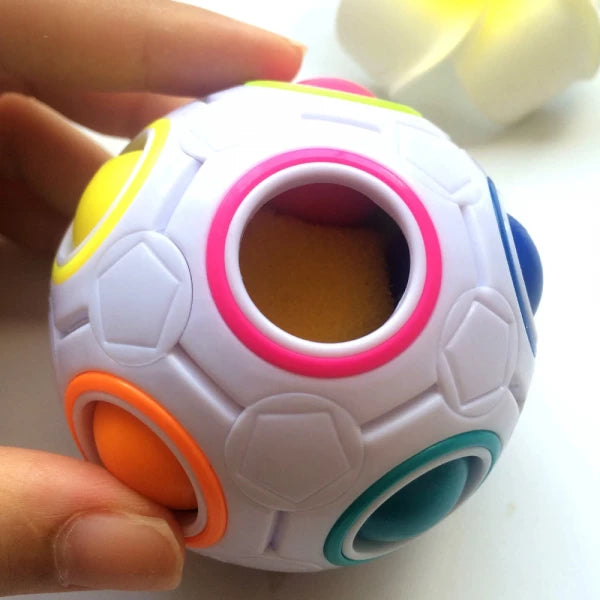 Match The Color Rainbow Puzzle Ball Fidget Toy