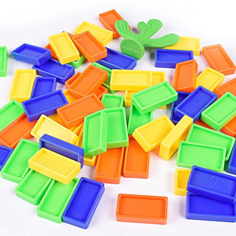 Automatic Sets Up Colorful Blocks Game(80 x Plastic Blocks )