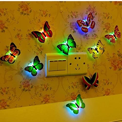 LED 3D Butterfly (8pcs)